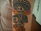 neo traditional skeleton mariachi sugar skull mexico color ink colour marigold sombrero